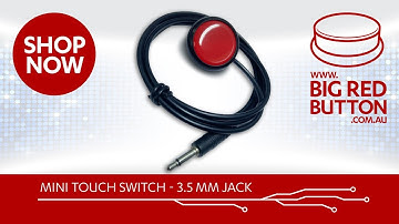 Big Red Button - Product Spotlight - Mini Touch Switch - 3.5mm Jack