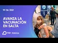 Salta: Avanza la vacunación de jóvenes