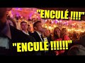 Macron insult denc par un artiste sur scne alors quil tait dans le public