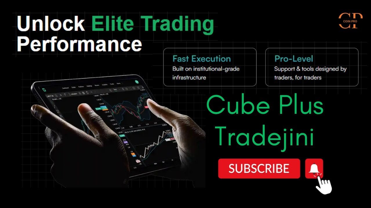 Cube Plus Tradejini web app review | Sam | Coin Pro