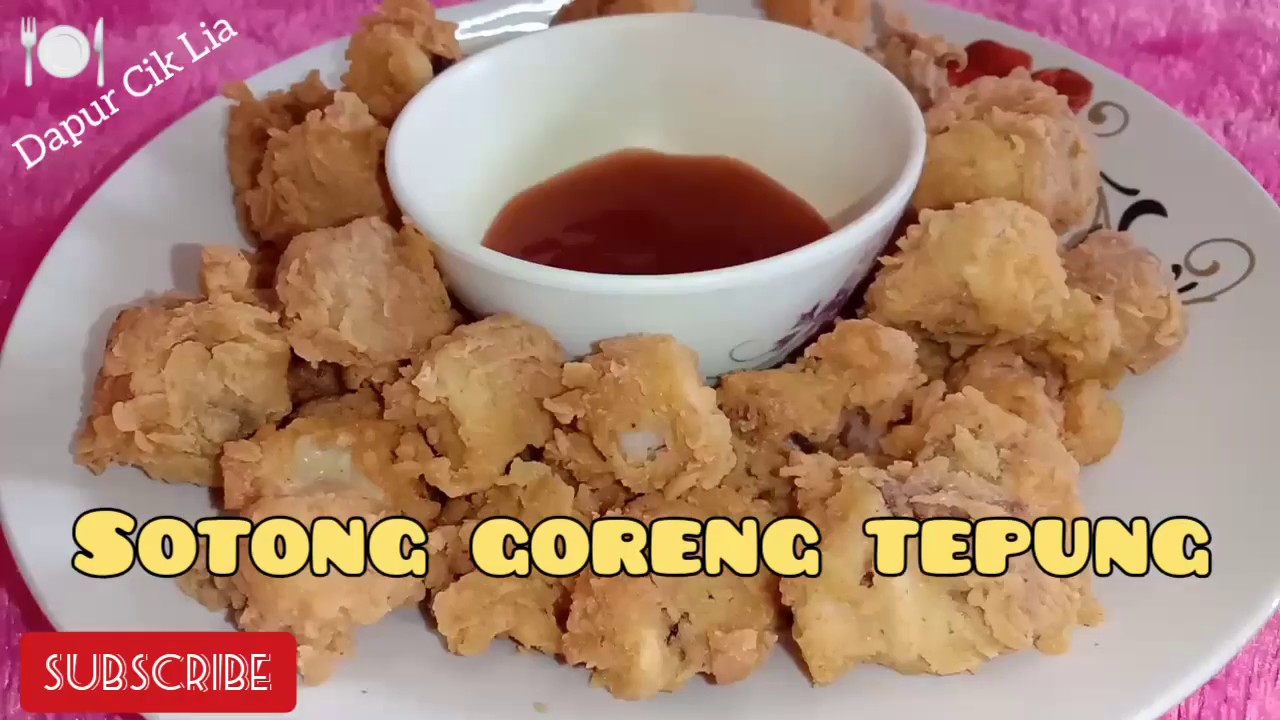 RESEPI SOTONG GORENG TEPUNG RANGUP ~ MUDAH DAN SIMPLE 