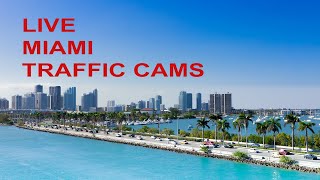 🔴 REPLAY Miami Florida Traffic Camera Scan 24/7