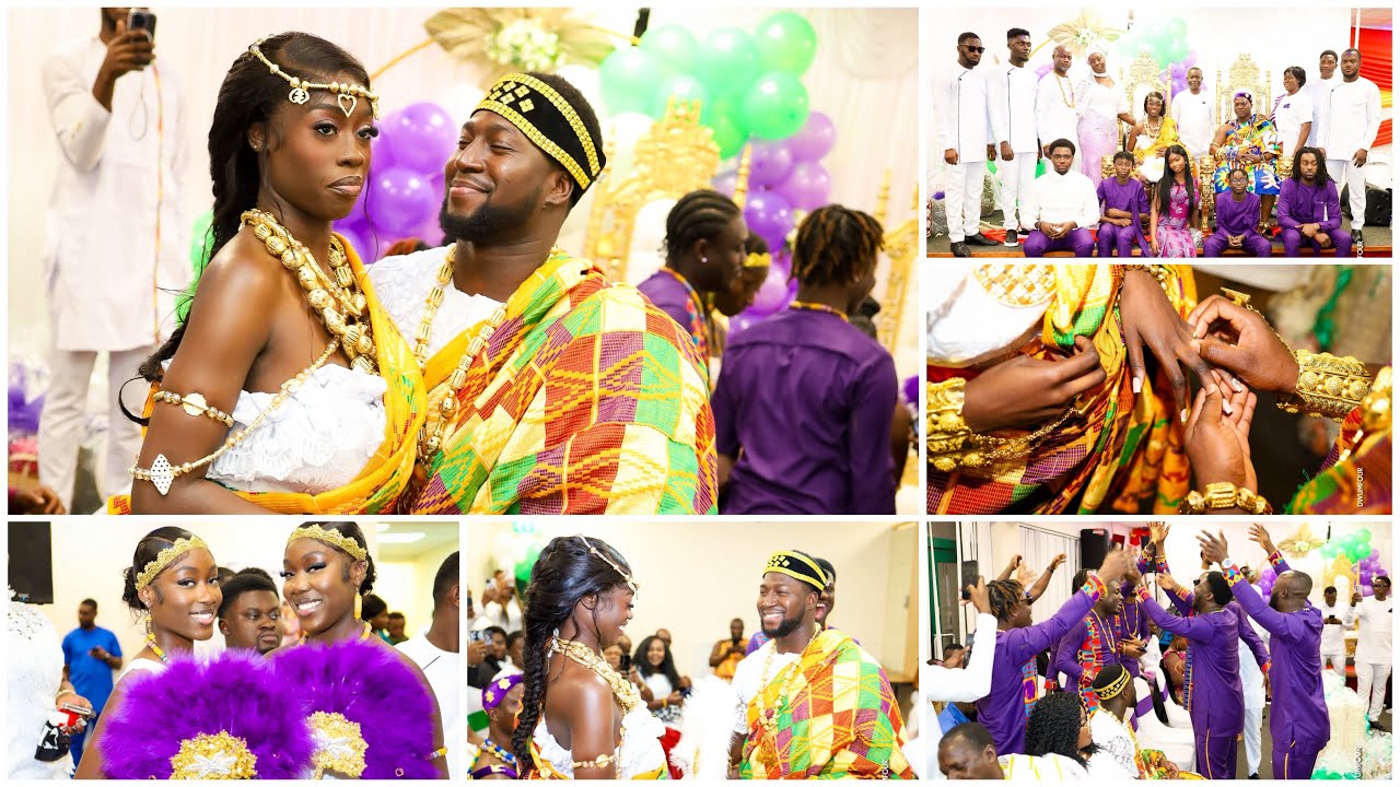 EDWIGE AND BISMARK TRADITIONAL MARRIAGE - LEEDS