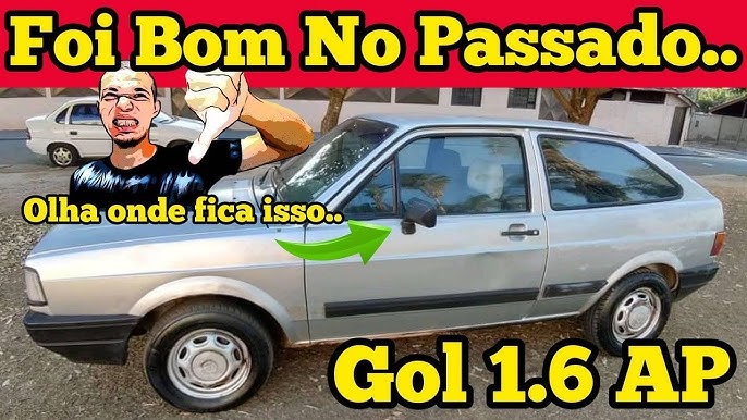 Ateliê do Carro  Gol CL 1.6 AP 1987 todo original em excepcional  conservação autêntica, sem restaurações.