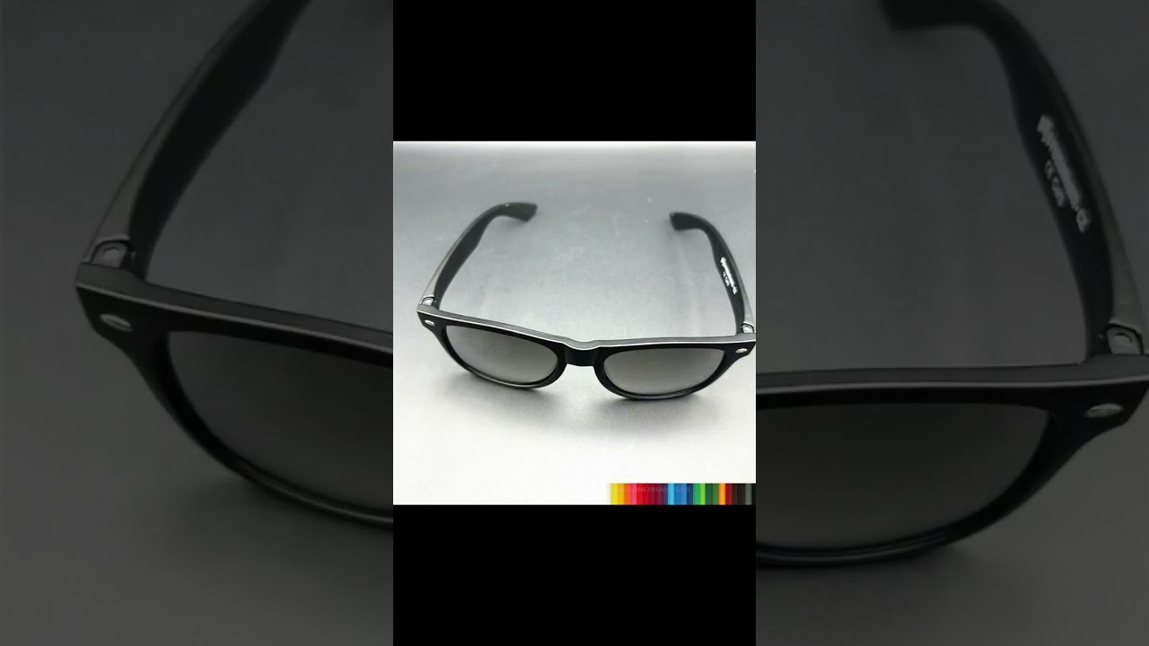 Custom Neon Sunglasses With Mirrored Lens 