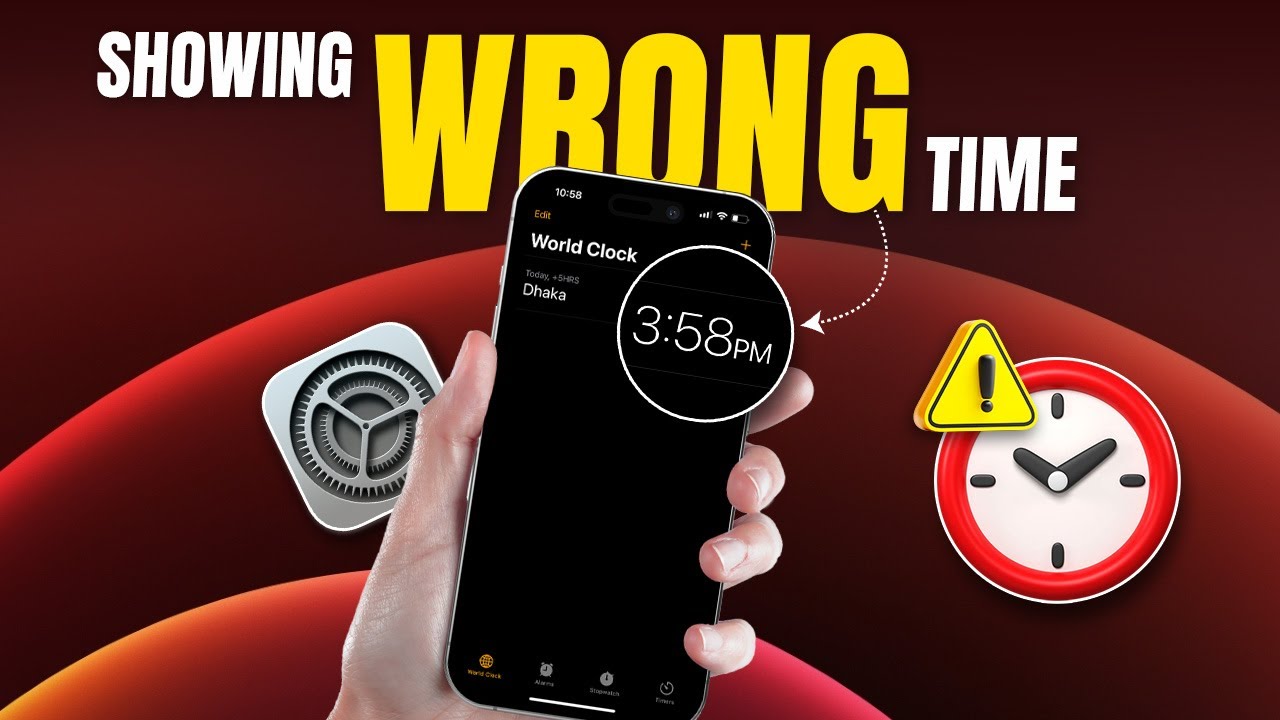 How to Fix iPhone or iPad Showing Wrong Time | Resolve iPhone or iPad ...