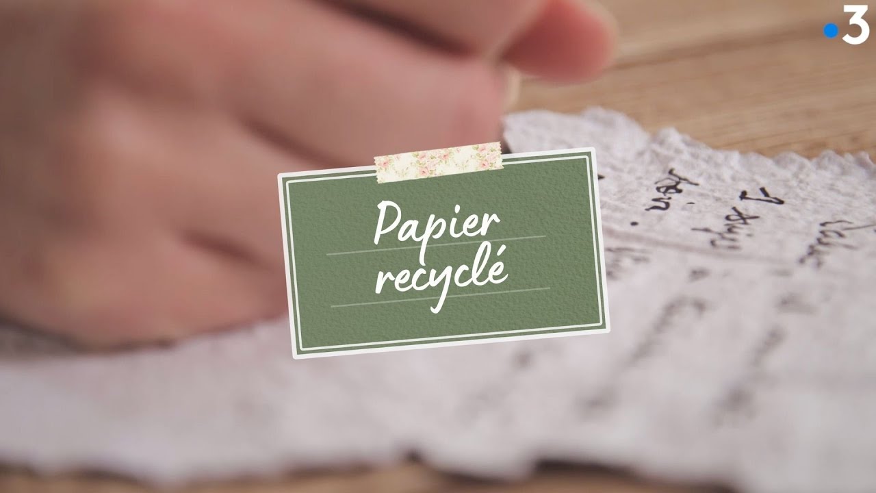 Atelier Zéro Déchet : Comment faire du papier recyclé ?