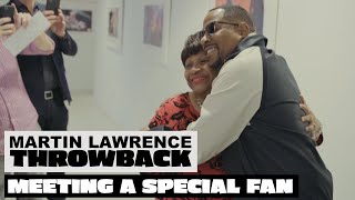 Martin Lawrence Throwback | Meeting A Special Fan (Bad Boys For Life Press Tour)