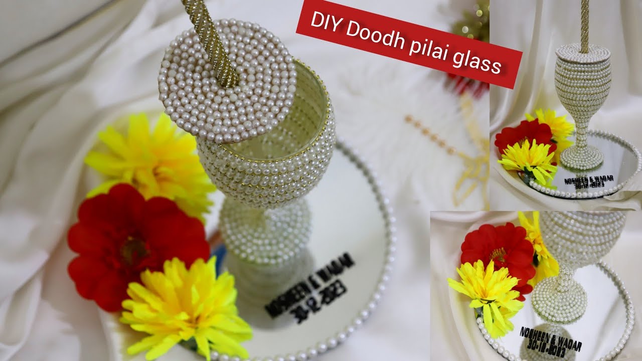 How To Make Doodh Pilai Glass At Home Doodh Pilai Glass Decoration how-to-make-doodh-pilai-glass-at-home-doodh-pilai-glass-decoration