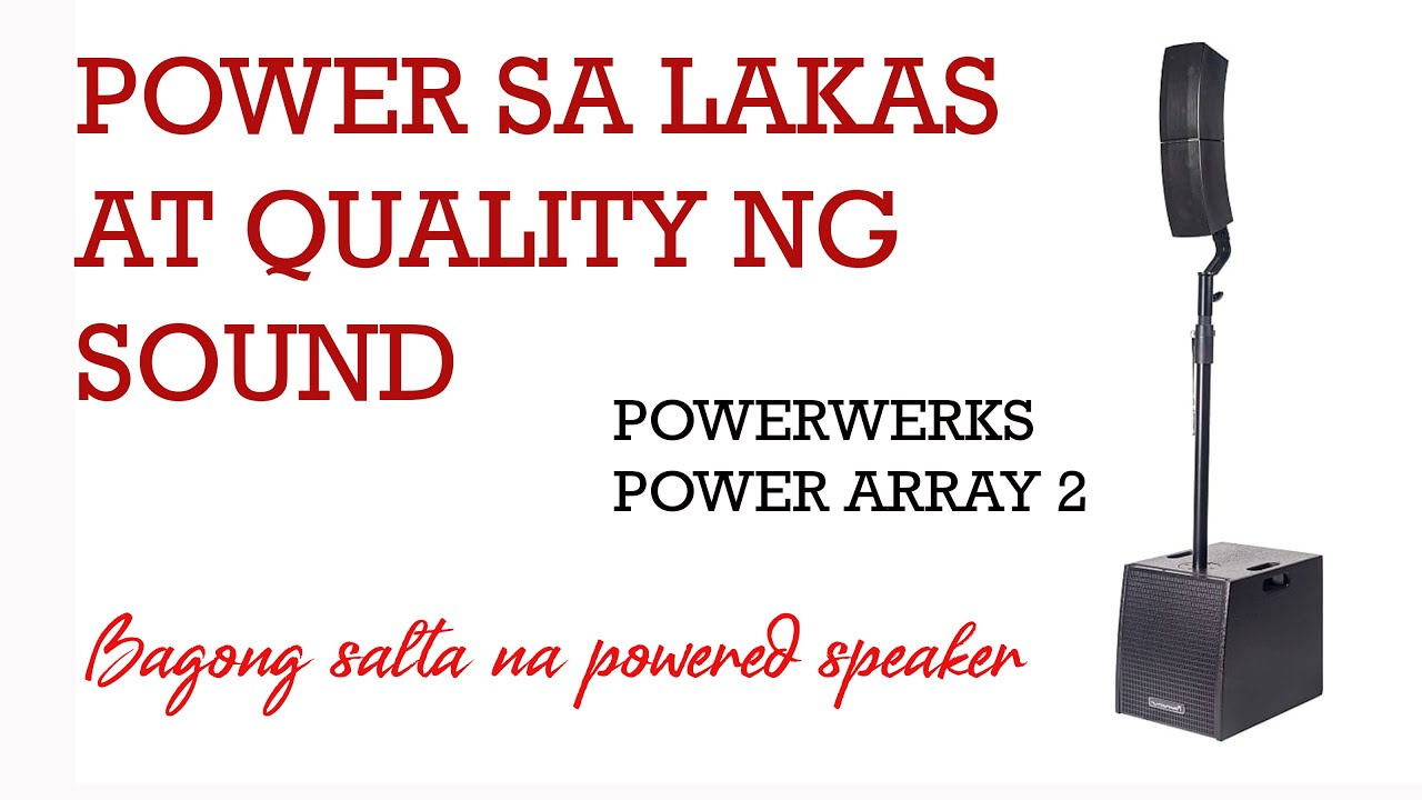 Powerwerks Power Array 2 (Sound Test at Wide Area) - YouTube