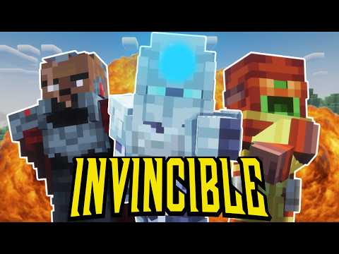 The MOST OVERPOWERED INVINCIBLE CHARACTERS in MINECRAFT!