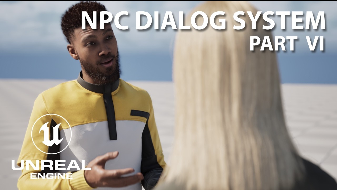 UE 5.7 - NPC Dialog System (State Switch) - [Part 6] - Tutorial - YouTube