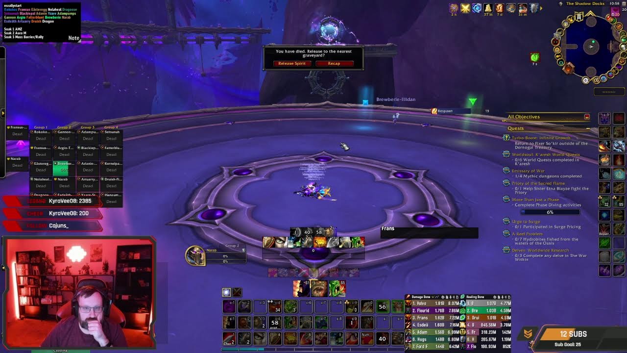 Mythicc Salad Bar Prog! - 6/8M - 729 Prot War PoV