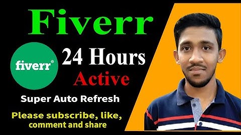How to auto Refresh in Fiverr । active 24 hours on Fiverr, Auto Refresh in Google Chrome -2021