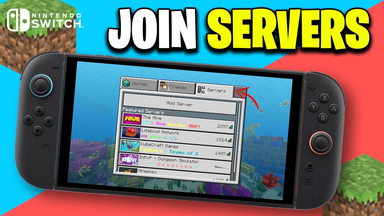 How To Join Servers In Minecraft On Nintendo Switch 2 (2026 Guide ...