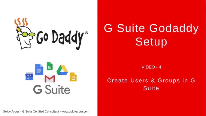 2. G Suite Setup - Register Your Godaddy domain with G Suite - YouTube