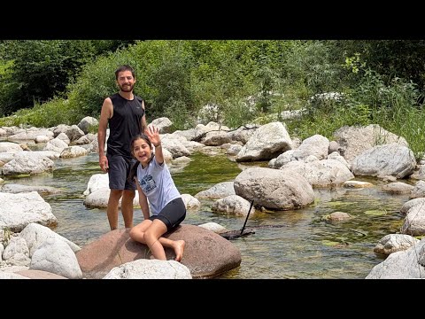Assistindo giro d’Italia - bike em família 