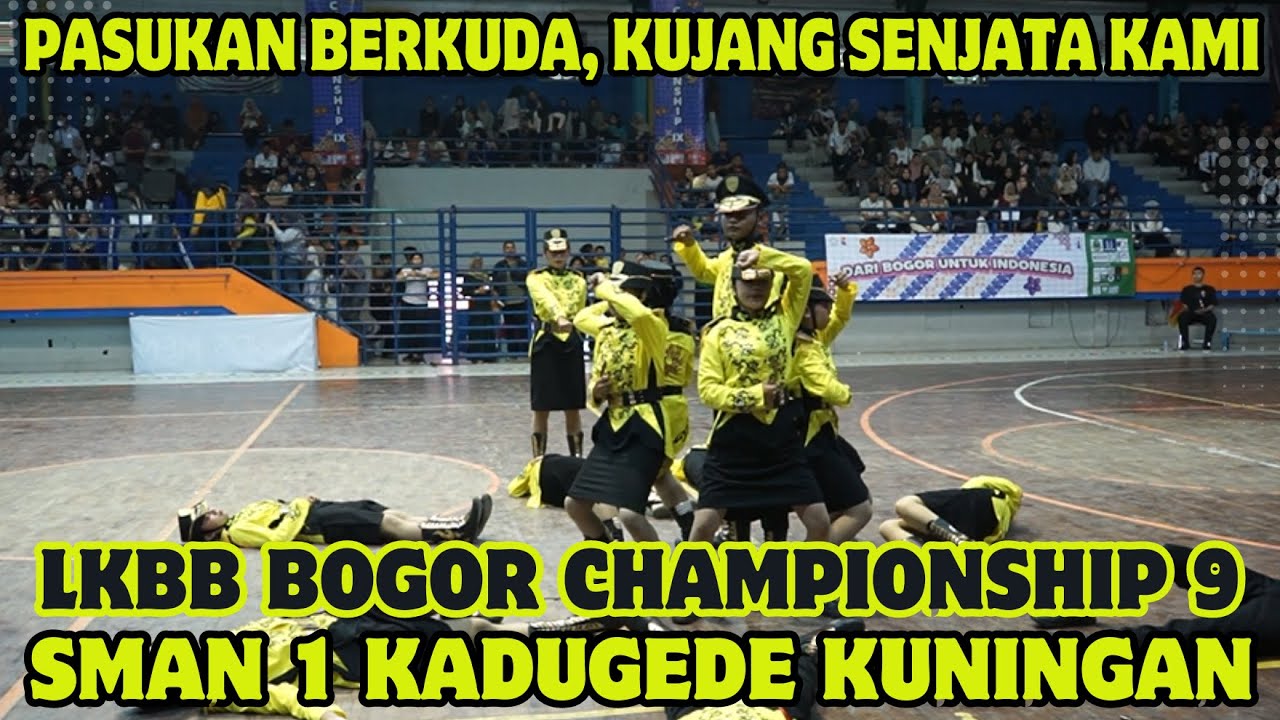 PASUKAN BERKUDA DARI TANAH PASUNDAN ... !!! PASKIBRA SMAN 1 KADUGEDE KUNINGAN - BOGOR CHAMPIONSHIP