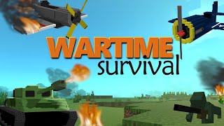 Minecraft Survival, but in the Middle of a Combat Zone! screenshot 5