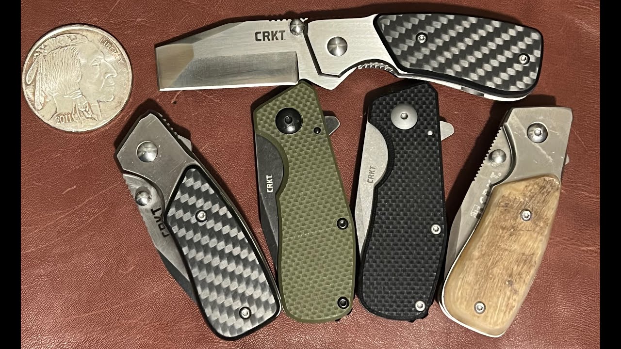 Graham Stubby Razel by CRKT, Jon Graham, folding knife EDC, - YouTube