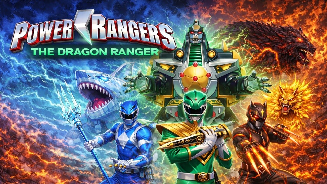 Go Go Power Rangers(OST Power Rangers:The Dragón Ranger)#powerrangers 