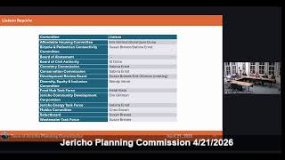 Famous Jericho Planning Commission April 21, 2026 Net Worth