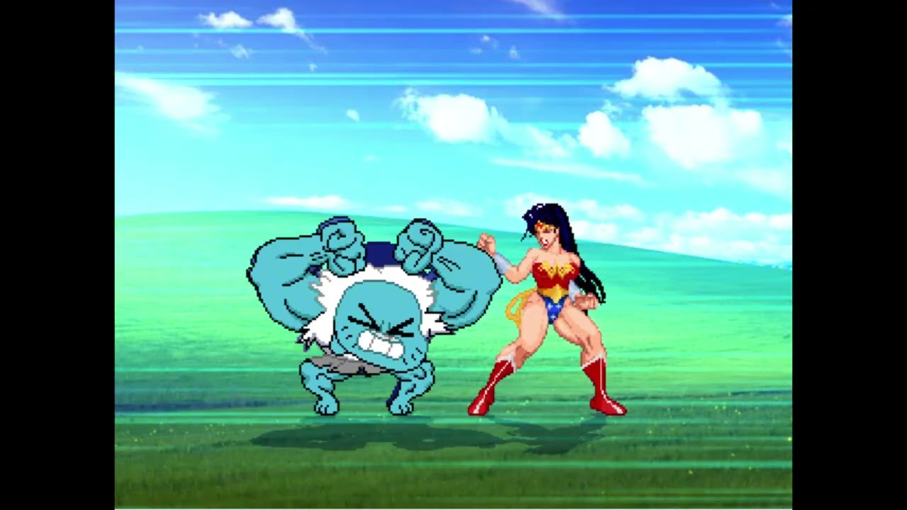 M.U.G.E.N. - Nicole Watterson VS Wonder Woman