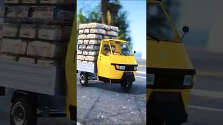 MICHAEL GO FOR GOODS DELIVERY &amp; JOIN WORLD'S BIGGEST RICKSHAW RACE #shortsvideo #gta5