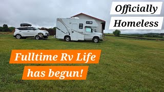 The beginning of fulltime rv life!