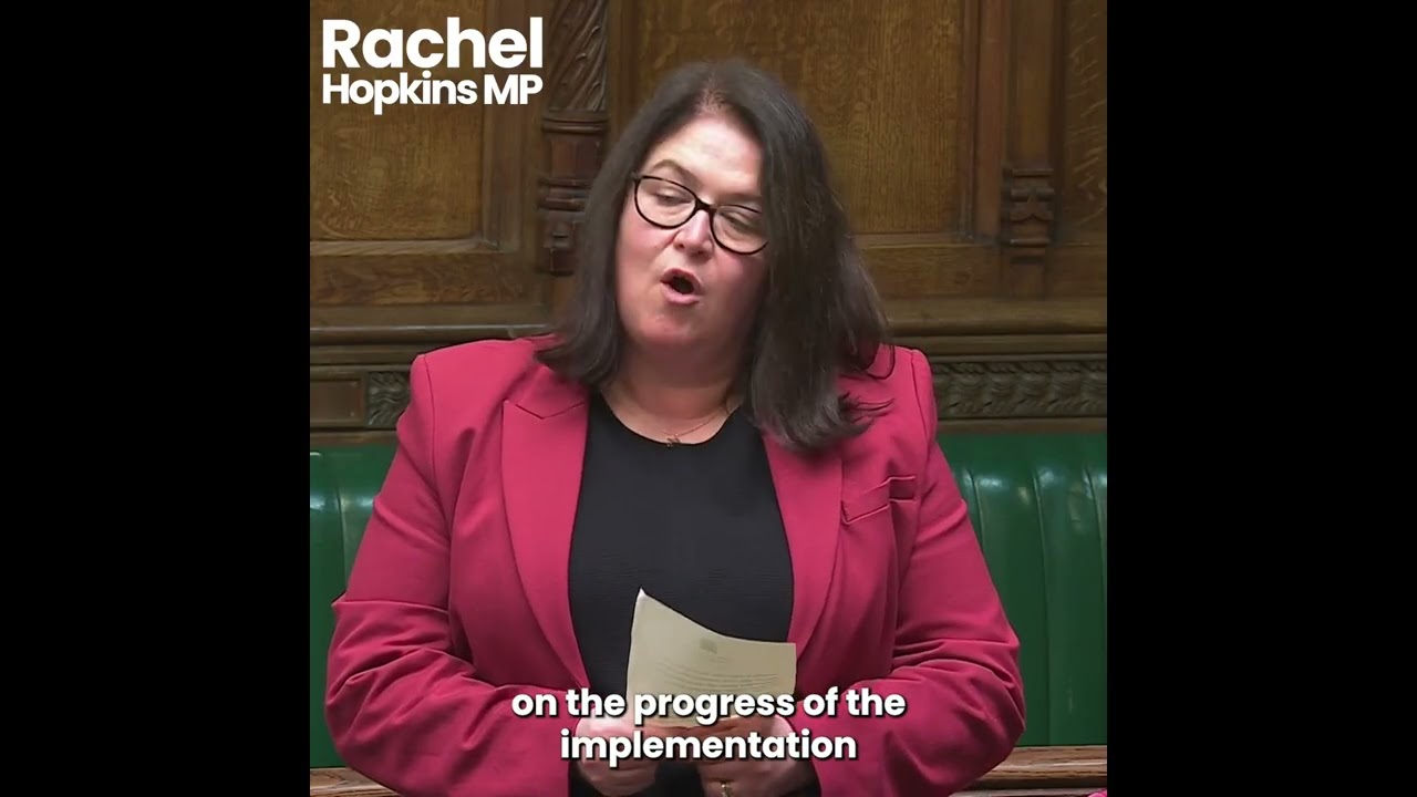 Rachel Hopkins MP- Supporting Luton Town Football Club against online racism