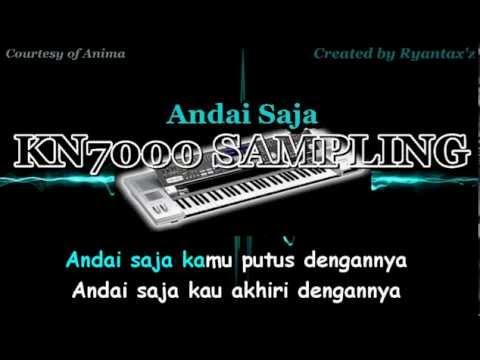 Karaoke Anima   Andai Saja KN7000 Sampling