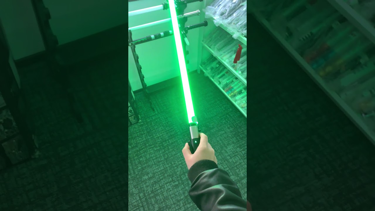Master Yoda Legacy Shoto Green Lightsaber