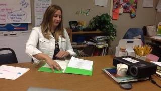 Explaining the take home folder