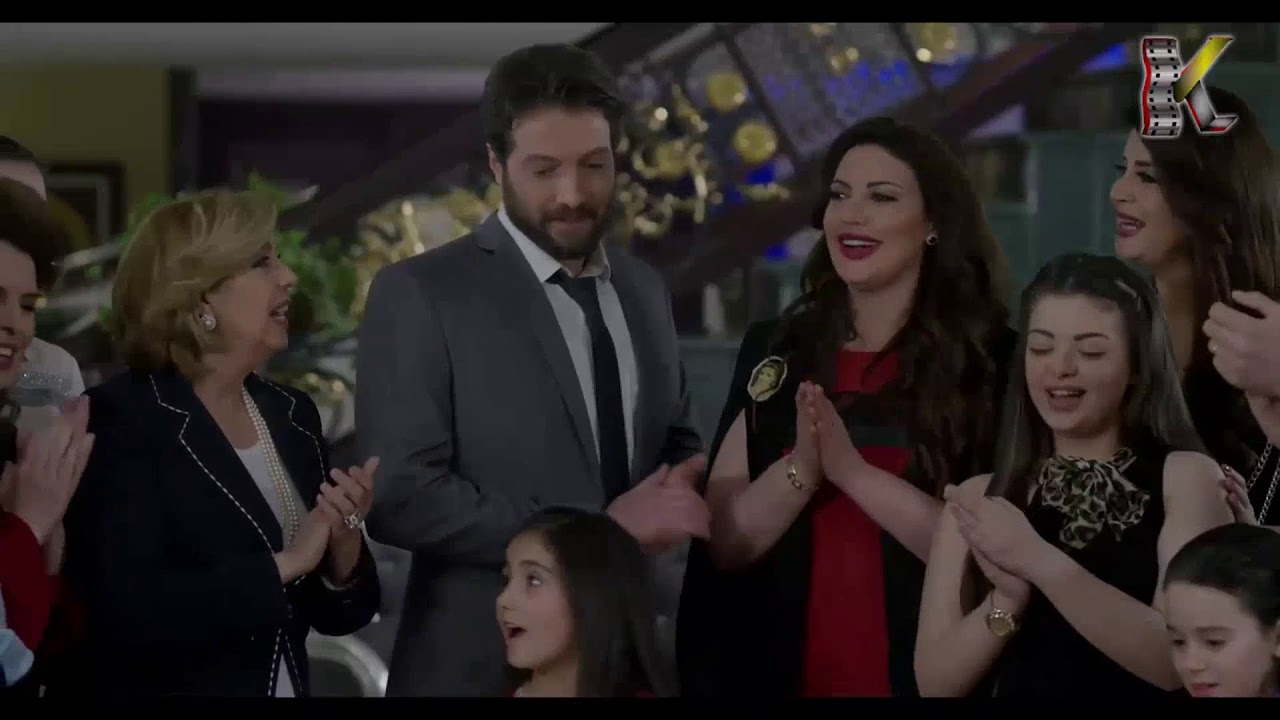 احتفال عائلة حازم بميلاده ـ مسلسل فرصة اخيرة