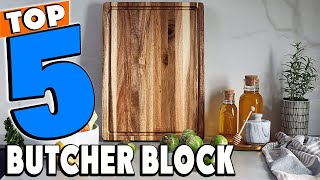 Best Butcher Blocks On Amazon Reviews 2024 | Best Budget Butcher Blocks (Buying Guide)