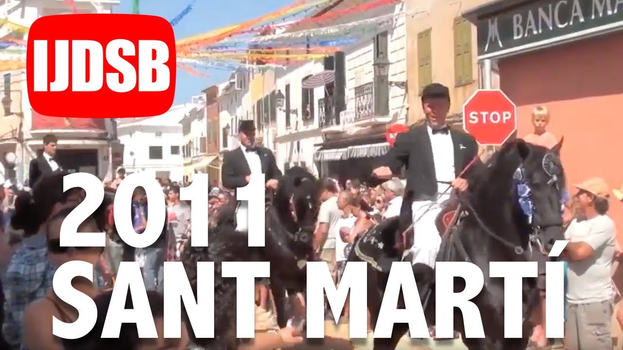 💋Sant MARTÍ 2011💋 Es Mercadal 🐴 Dissabte - Replec i JALEO