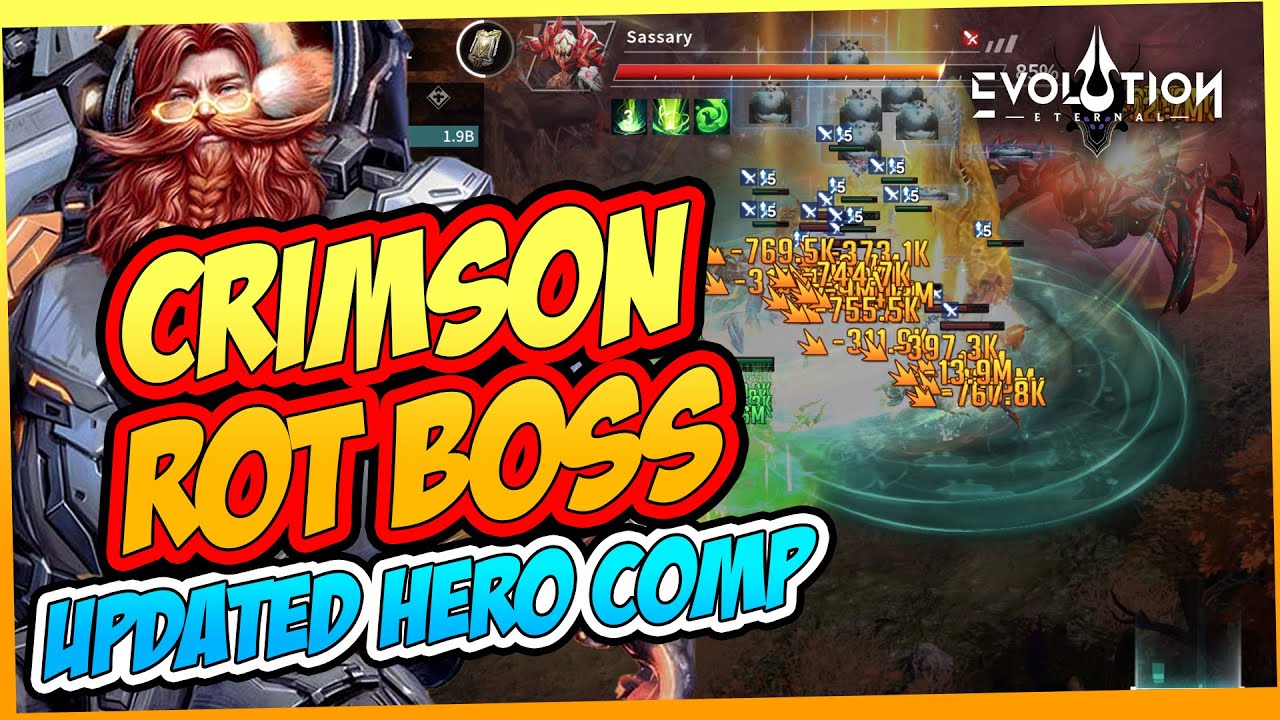 Updated Alternate Hero Composition for Crimson Rot Boss | Eternal Evolution Strategy Guide