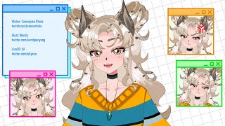 【Live2D Showcase】 Cassiopeia Rhola - 90s Anime Outfit