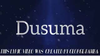 Otile brown ft Meddy - Dusuma video lyrics