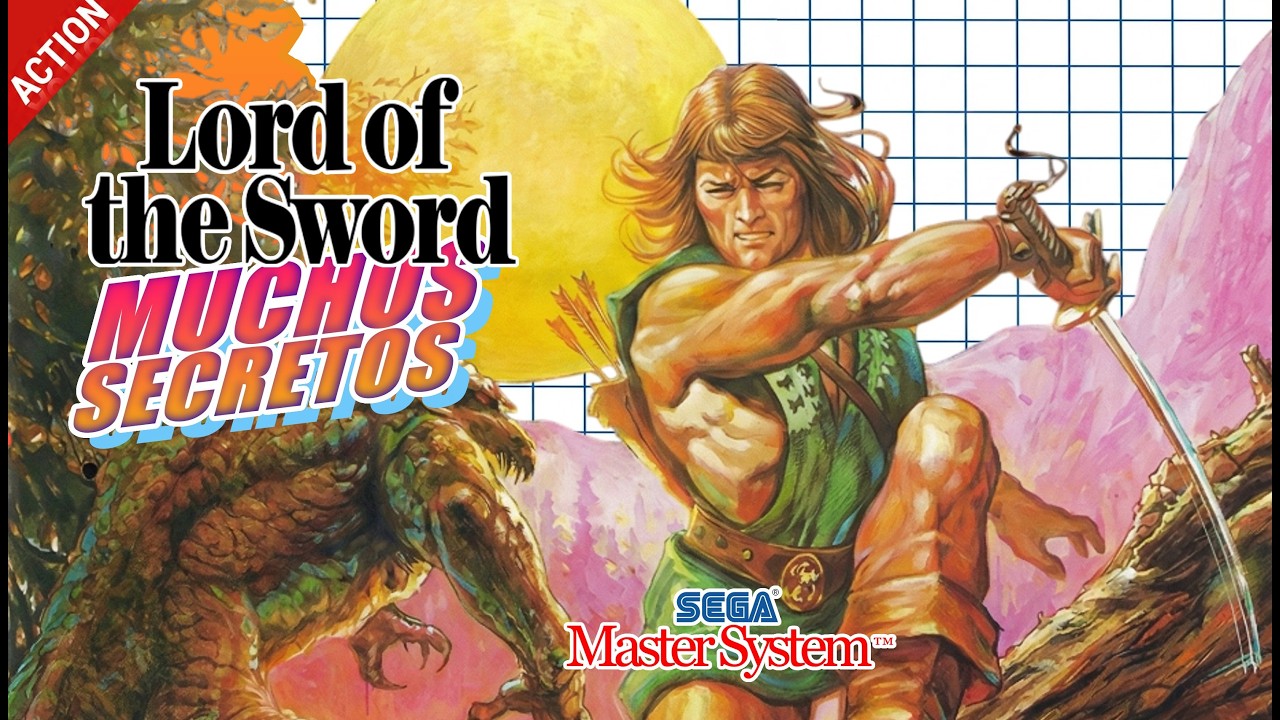 Lord Of The Sword Sur Sega Master System – Jeu PAL Complet, Très Bon état