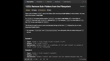 Python | Remove Sub-Folders from the Filesystem | Leetcode 1233 | Dr Fang