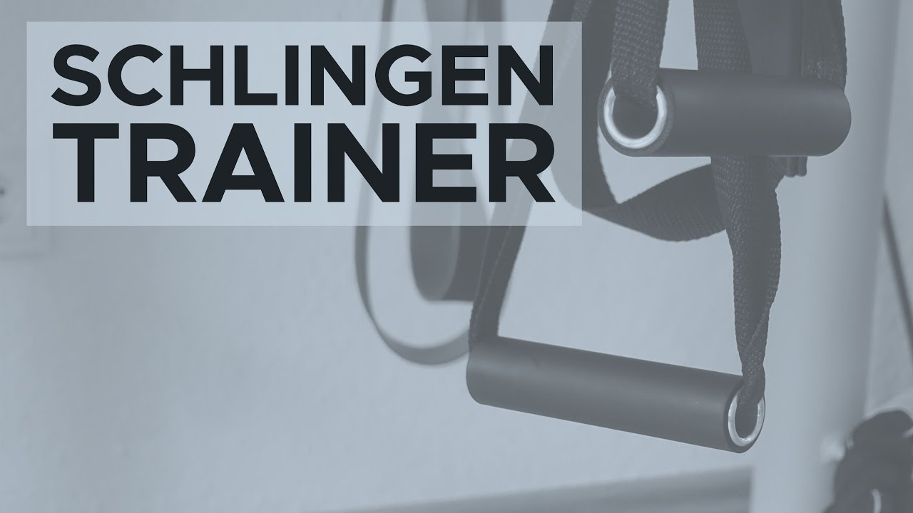 3 effektive Übungen für Anfänger mit dem Schlingentrainer | Workout bei wenig Zeit