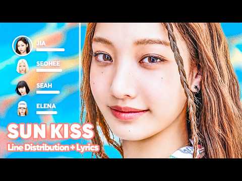 TUIDE - SUN KISS (Line Distribution + Lyrics Karaoke) PATREON REQUESTED