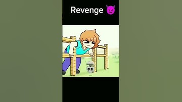 Steve and Alex minecraft animation 🌚 #revenge #music #phonkmusic #minecraft #shorts #viralvideo