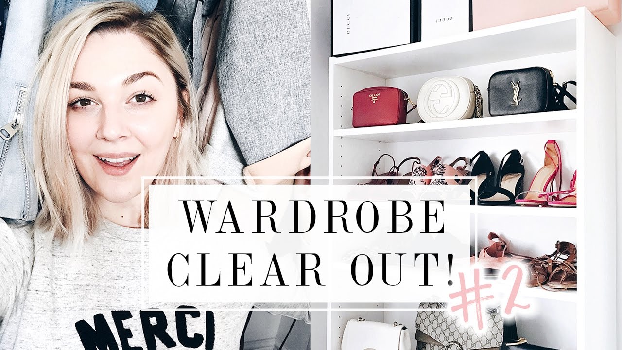 MORE WARDROBE DECLUTTERING | SHOES, BAGS & COATS CLEAR OUT | I Covet Thee