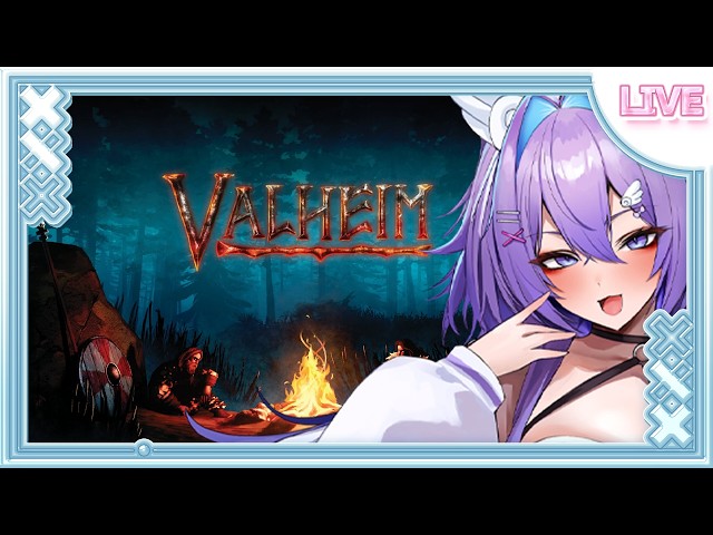 🌟初見さん15人耐久‼🌟　【Valheim】新しい拠点建てたり新天地探ししたりする‼‼【 宵月紫乃 /新人Vtuber】 #valheim