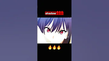 فخامة شادو في مقطع انمي حديقة الظل 
