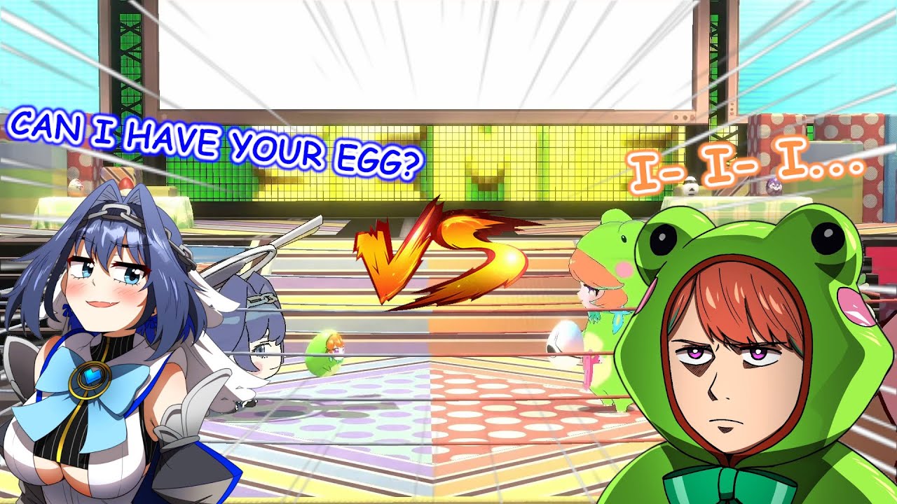 Kronii made the Uneggxpected: Frogiwawa Egg vs Frogiwawa