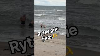 🌊 Tiesiog rytas prie jūros