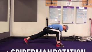 Inchworm + Spiderman Rotation